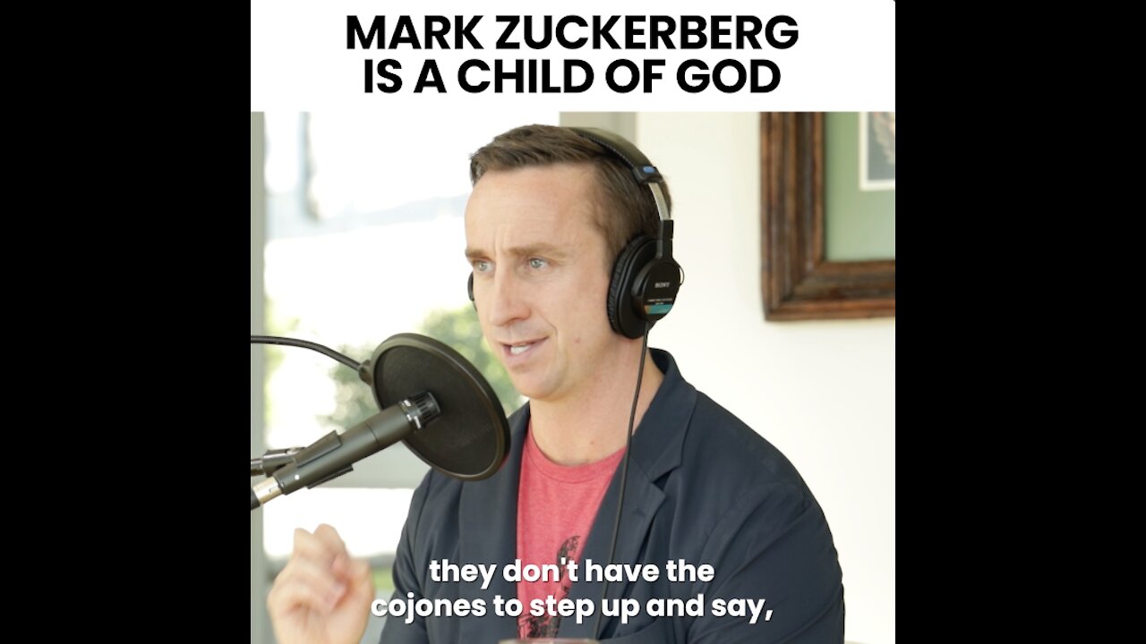 Zuckerberg is a Child of God