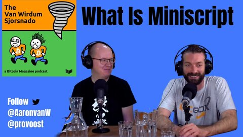 The Van Wirdum Sjorsnado - What is Miniscript - NADO 4