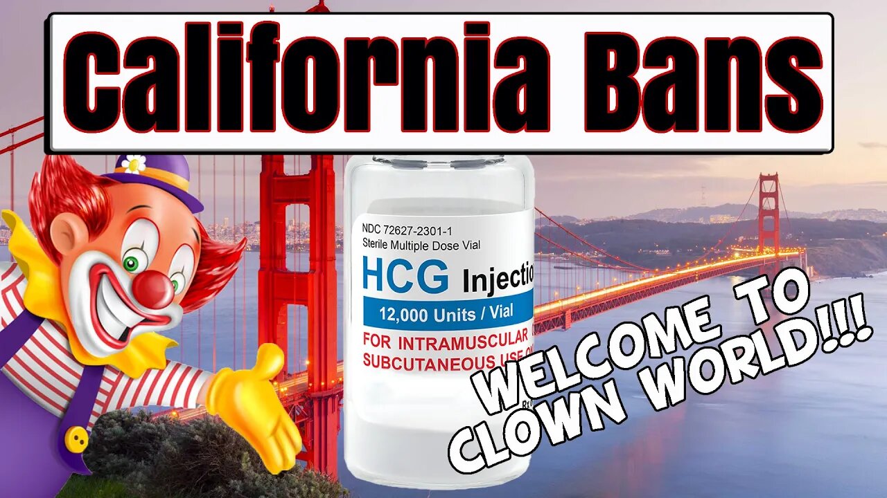 California Bans HCG! No More Compounded Human Chorionic Gonadotropin in California!