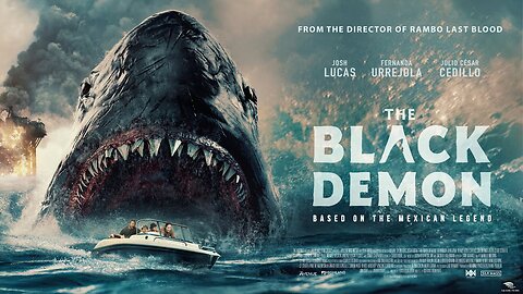 THE BLACK DEMON Trailer (2023) Megalodon Shark