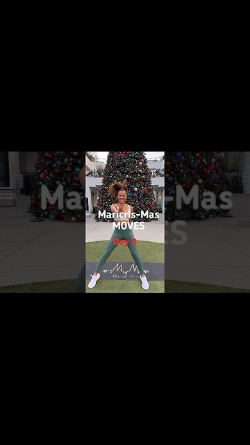 MARICRIS-Mas MOVES: Day 3! #holidayworkout #christmasworkout #bodyweightworkout #ytshorts #xmas2023