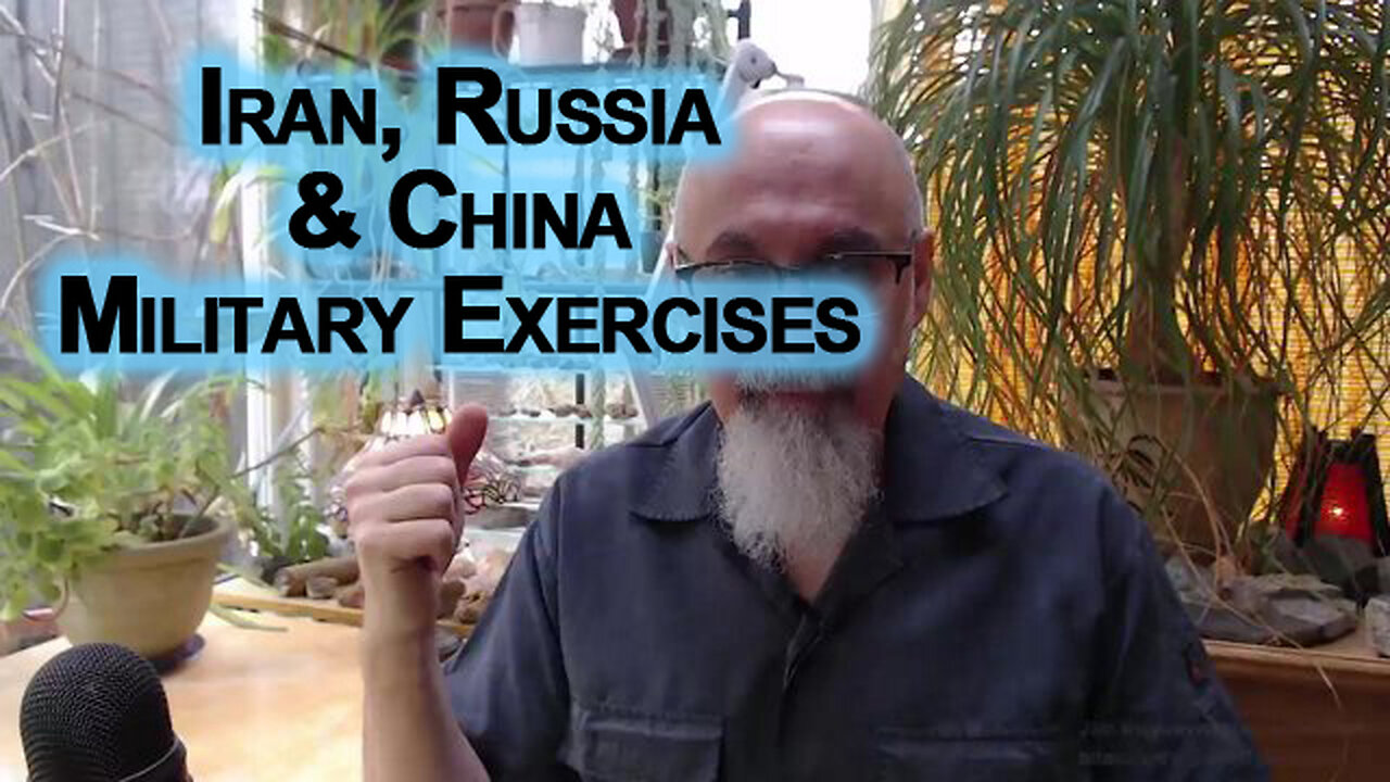 Iran, Russia & China Military Exercises, Protection for All Three Nations: Low IQ People