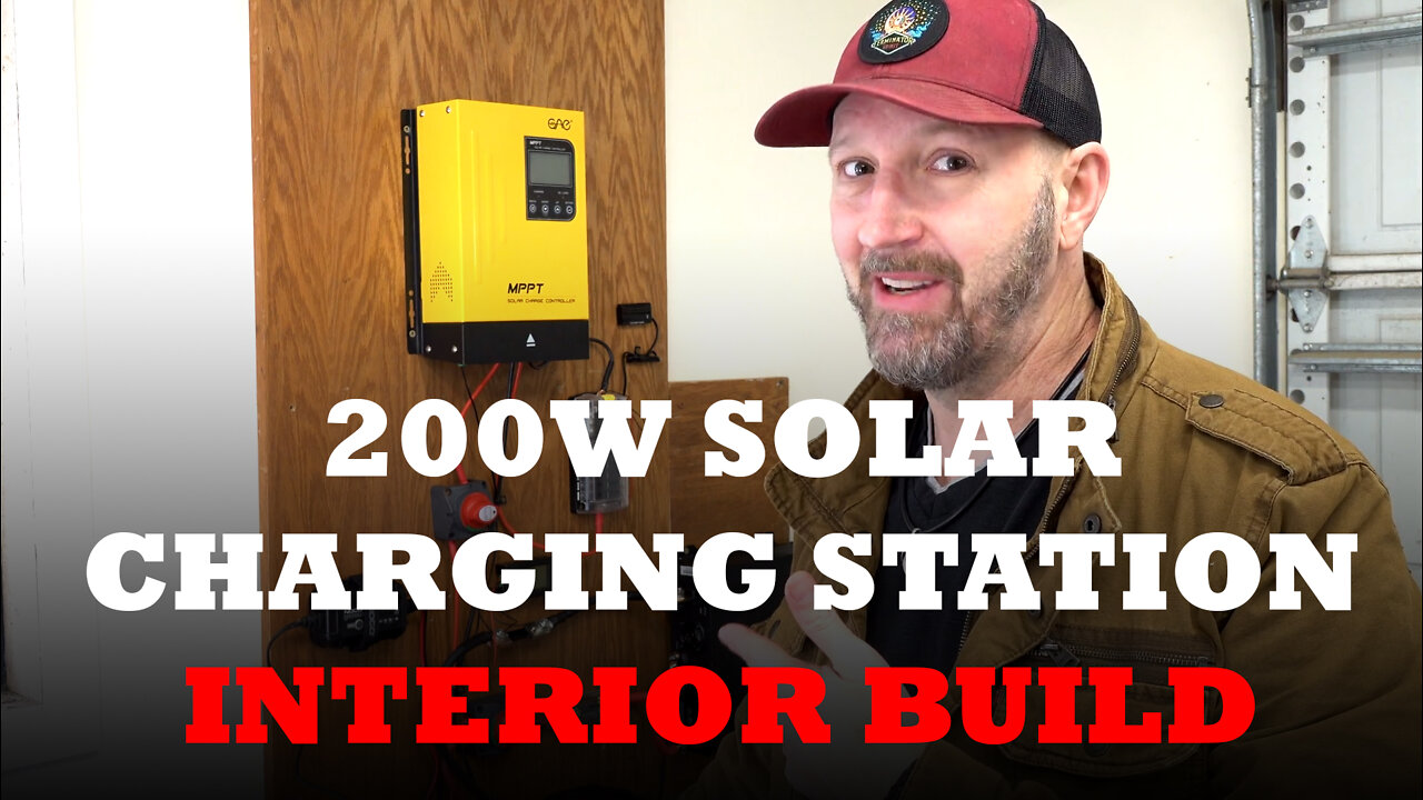 200W Solar Charging Station Interior Build