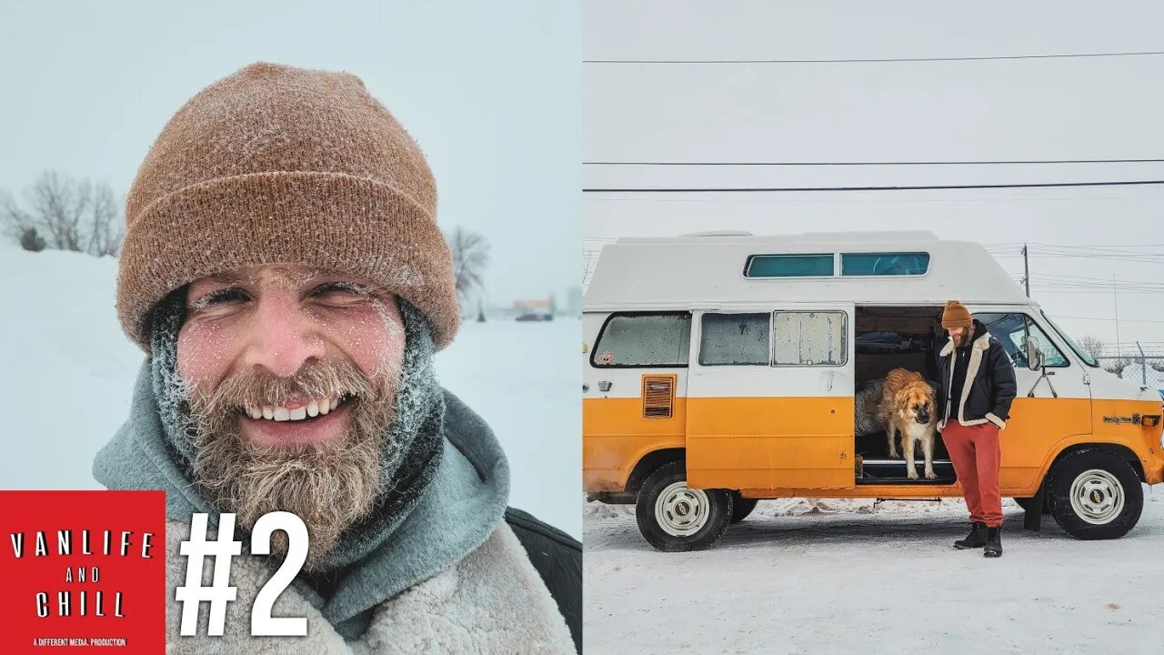 #2 - Living in a Vintage van In -40C Canadian Winters | Jesse Boldt