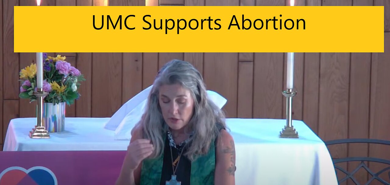 UMC Pastor encourages Abortion- Kuna United Methodist Church @ProtestiaVids #abortionrights