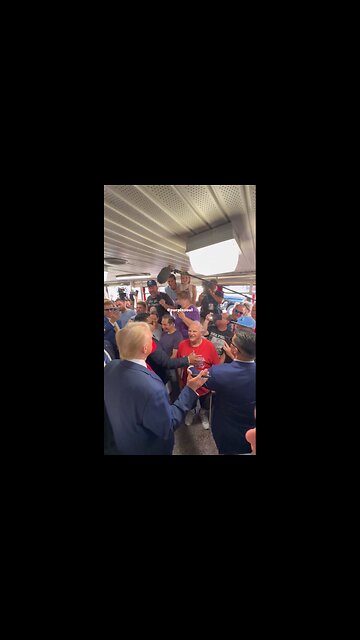 Donald J. Trump: “These are my people! These people built America!”