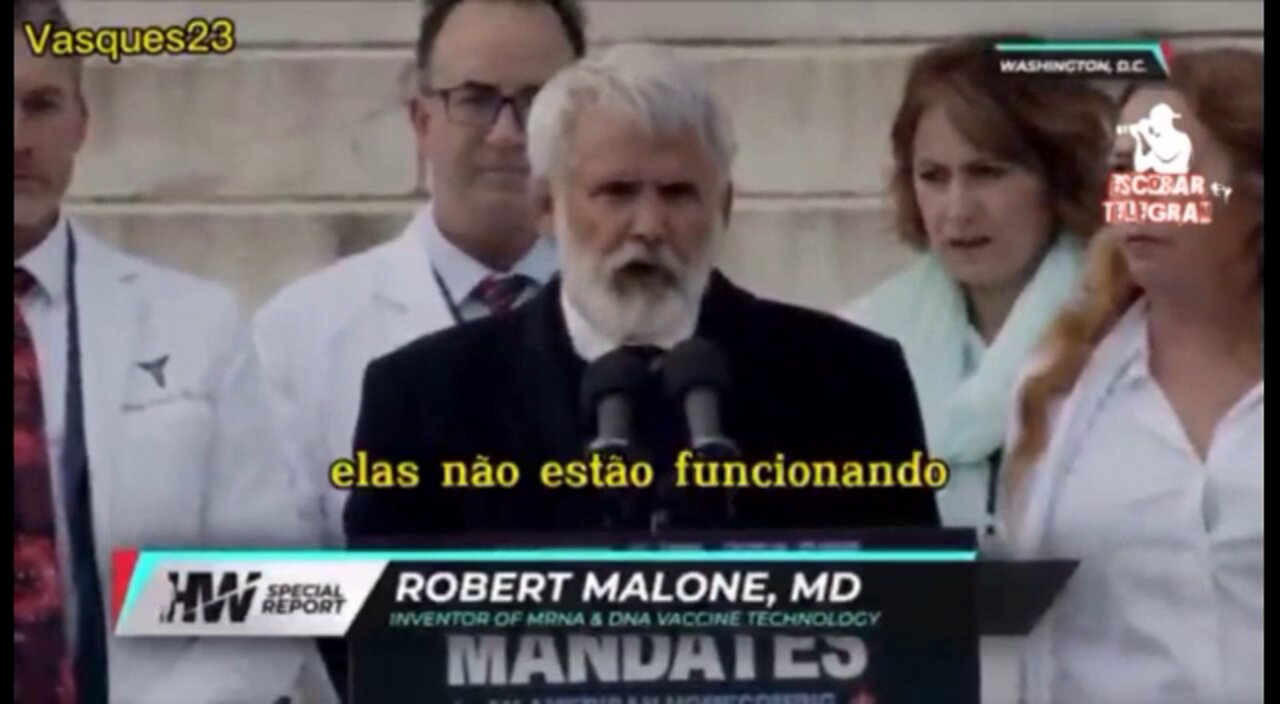 Dr. Robert Malone, criador das vacinas, alerta sobre o perigo delas