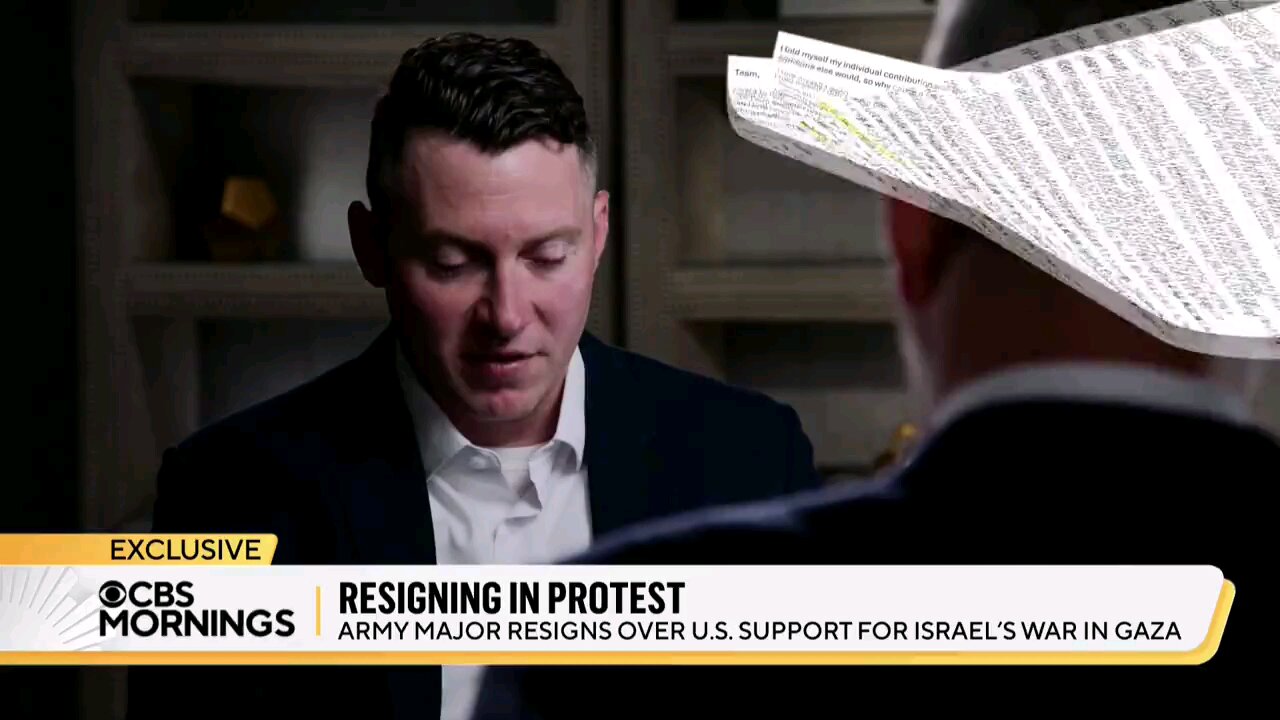 Harrison Mann,Jewish former U.S. Army major,resigned to protest U.S support for Israel’s war in Gaza