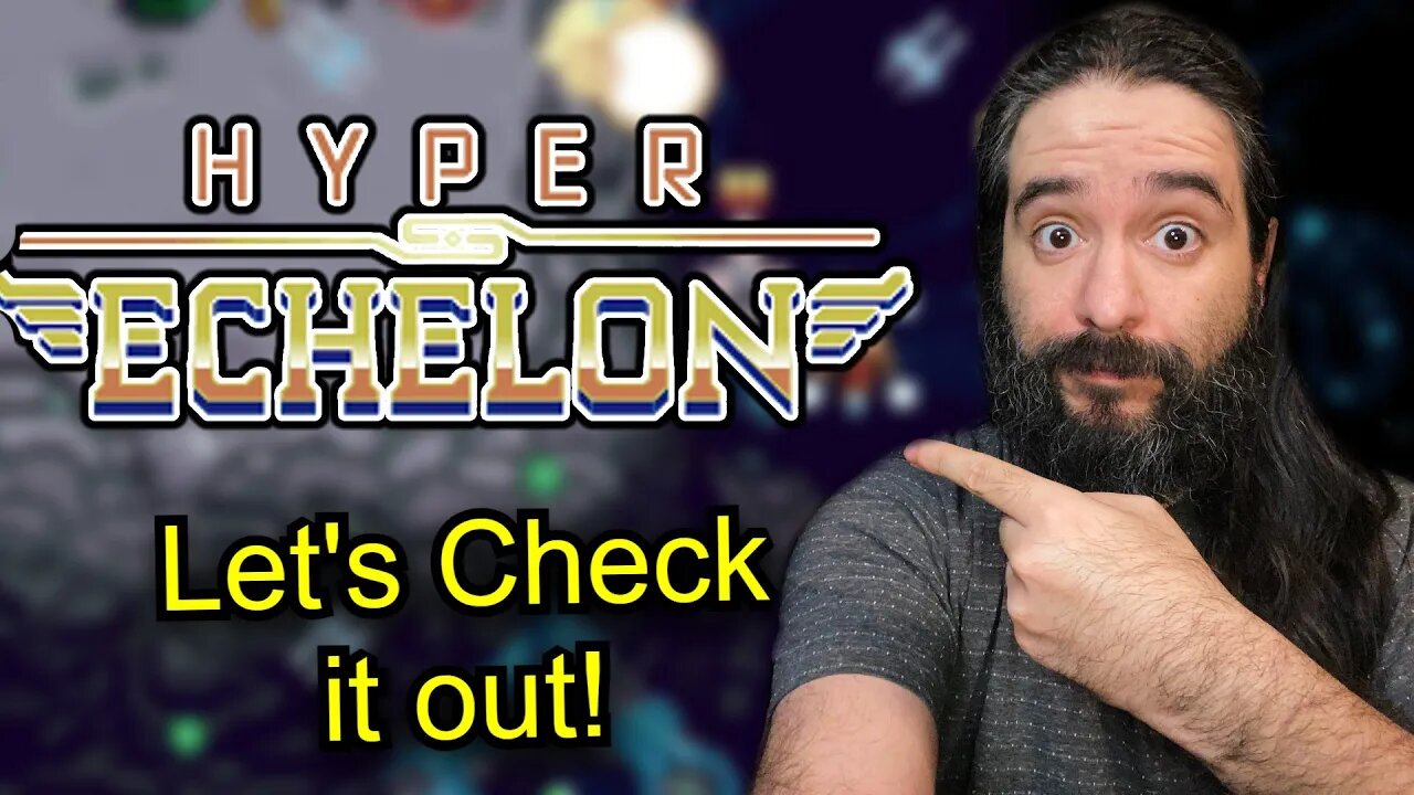 Hyper Echelon! RETRO NEO SPACE SHOOTER! | 8-Bit Eric