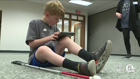 Loudonville boy publishes book about adventures with his white cane