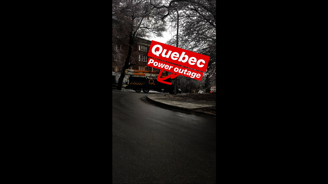Montreal’s crazy weather has resulted in a massive power outage