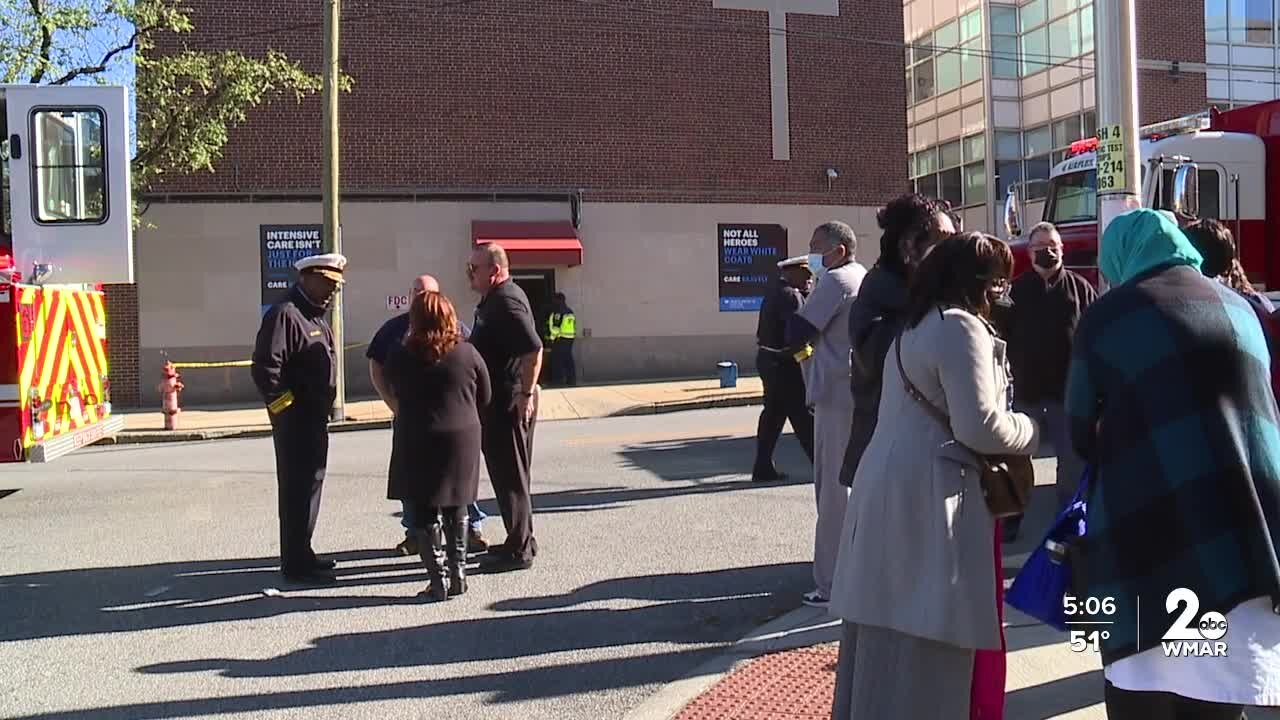 Hazmat scare at Grace Medical Center in West Baltimore