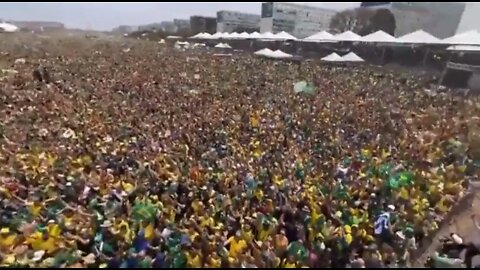 1 million people praying “Our Father” with the Brazilian president Jair Bolsonaro