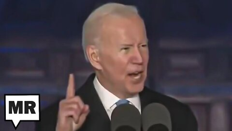 Biden Suggests Regime Change In Russia, Then Walks Back His Statement