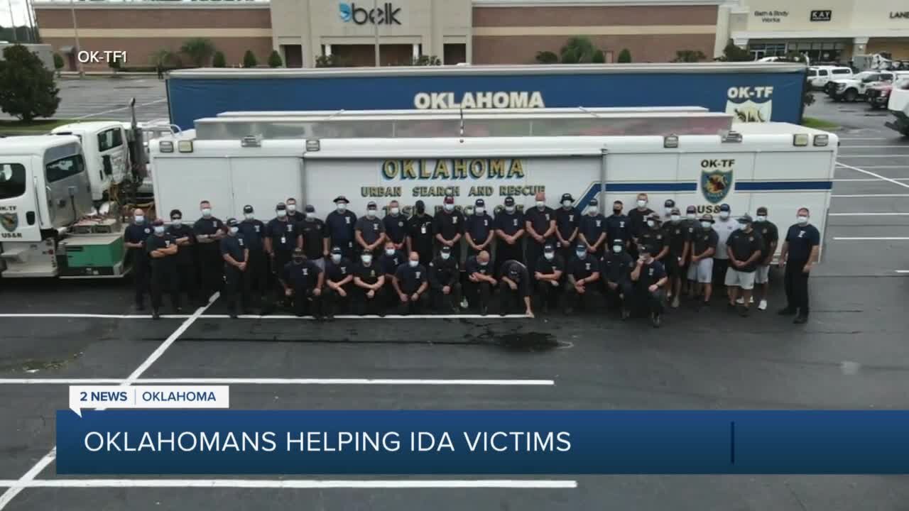 Oklahomans Helping Ida Victims