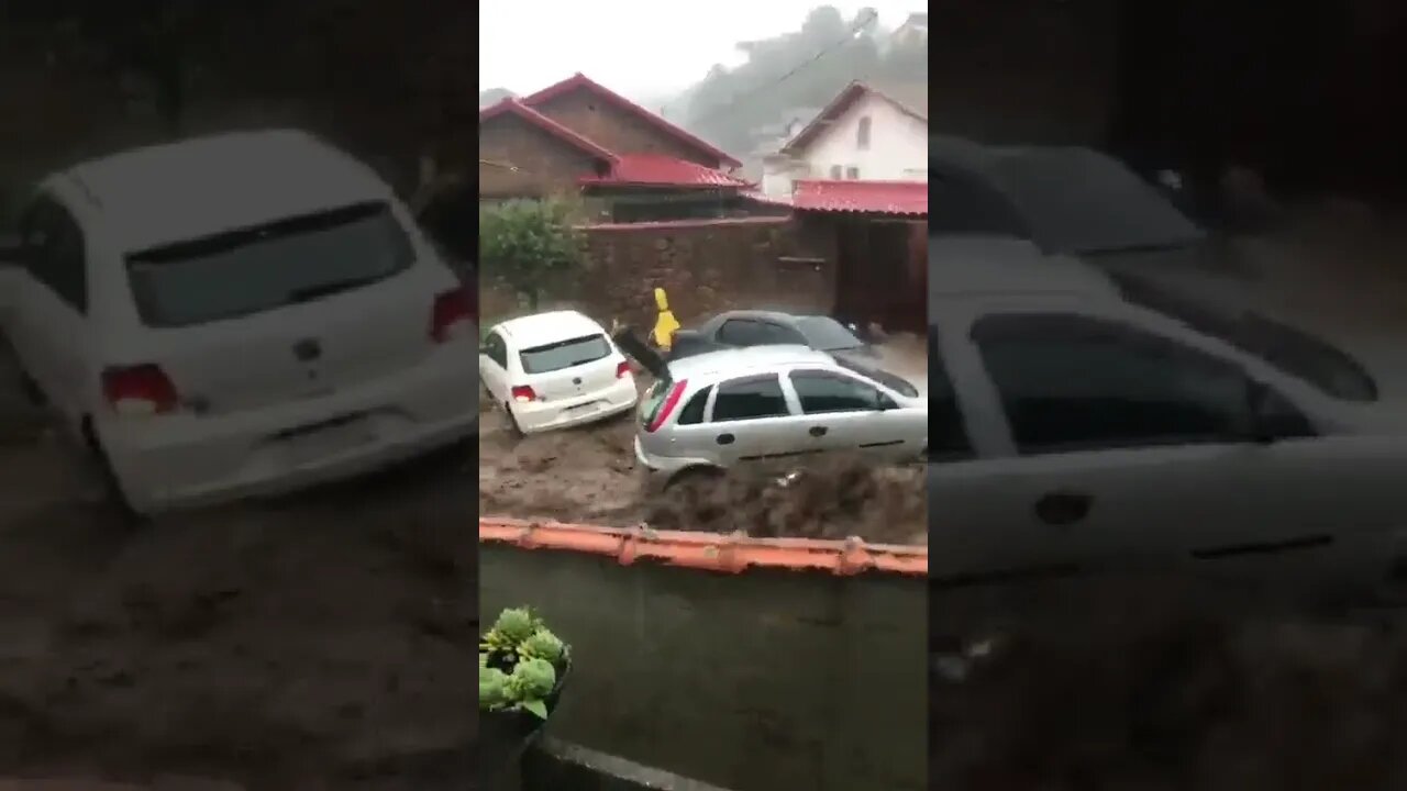 Fortes chuvas em Petrópolis - #SOSPetrópolis!