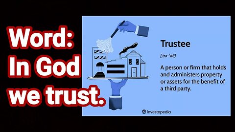 Offer: Do you want to be in trust? Contact in description.