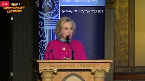 Hillary: "We are in the midst.. of authoritarianism.. with crackdown on.. human rights..."