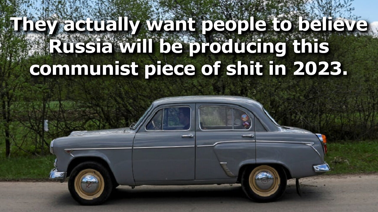 Sanctions Have Revitalized Russian Auto Industry, Media Claims It Will Produce Communist Era Cars