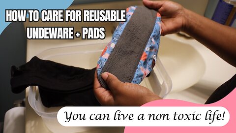 The Non Toxic Life | Reusable Underwear And Pads