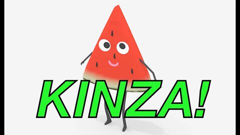 Happy Birthday KINZA! - WATERMELON Birthday Song