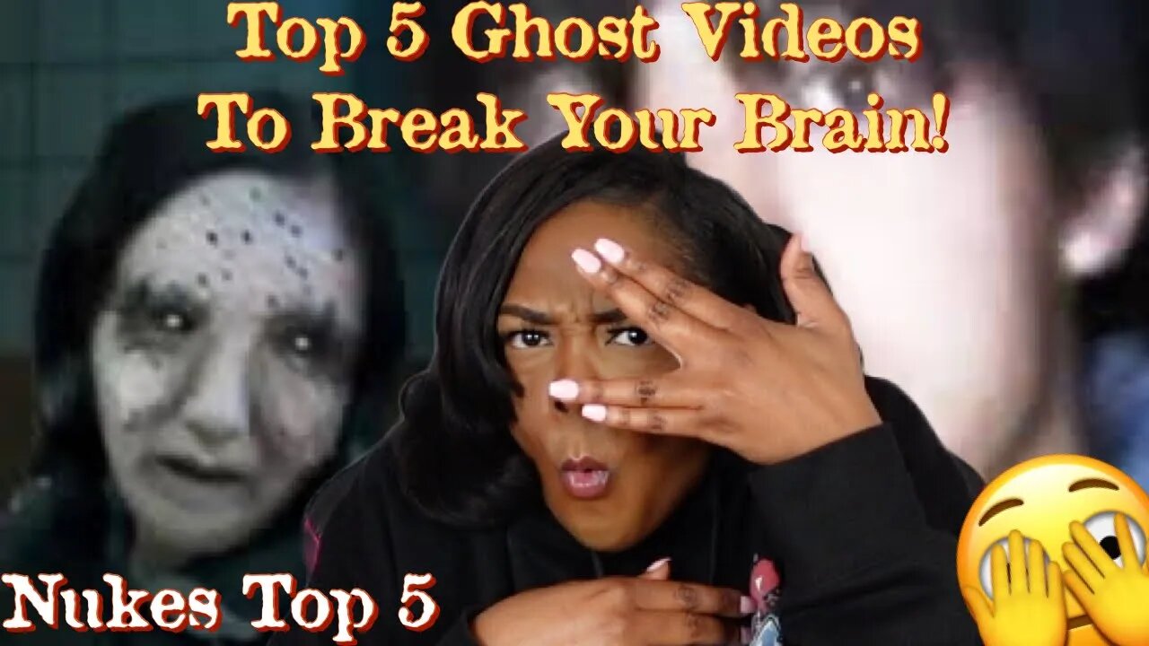 Nukes Top 5 - Top 5 SCARY Ghost Videos To BREAK your BRAIN {Reaction} | Asia and BJ React