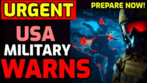 Emergency!! Us Military Warns Americans - 90% of People Are Not Prepared for This!!