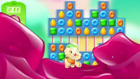 Candy Crush Jelly Saga Level 40