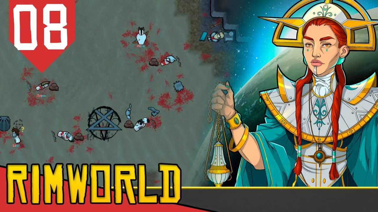 SEGUNDA GUERRA DO PERIGO ANCESTRAL MUNDIAL - Rimworld Ideology #08 [Gameplay PT-BR]