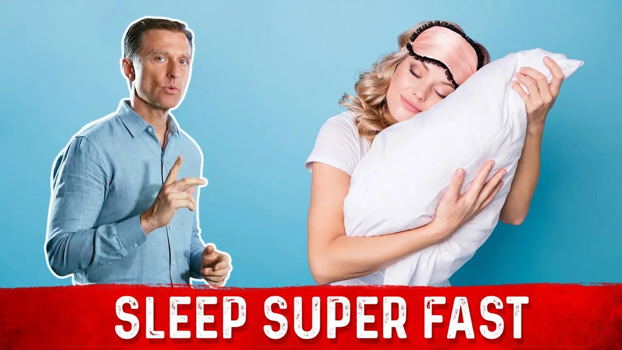 How to Sleep Fast and Better: MUST WATCH – Dr. Berg