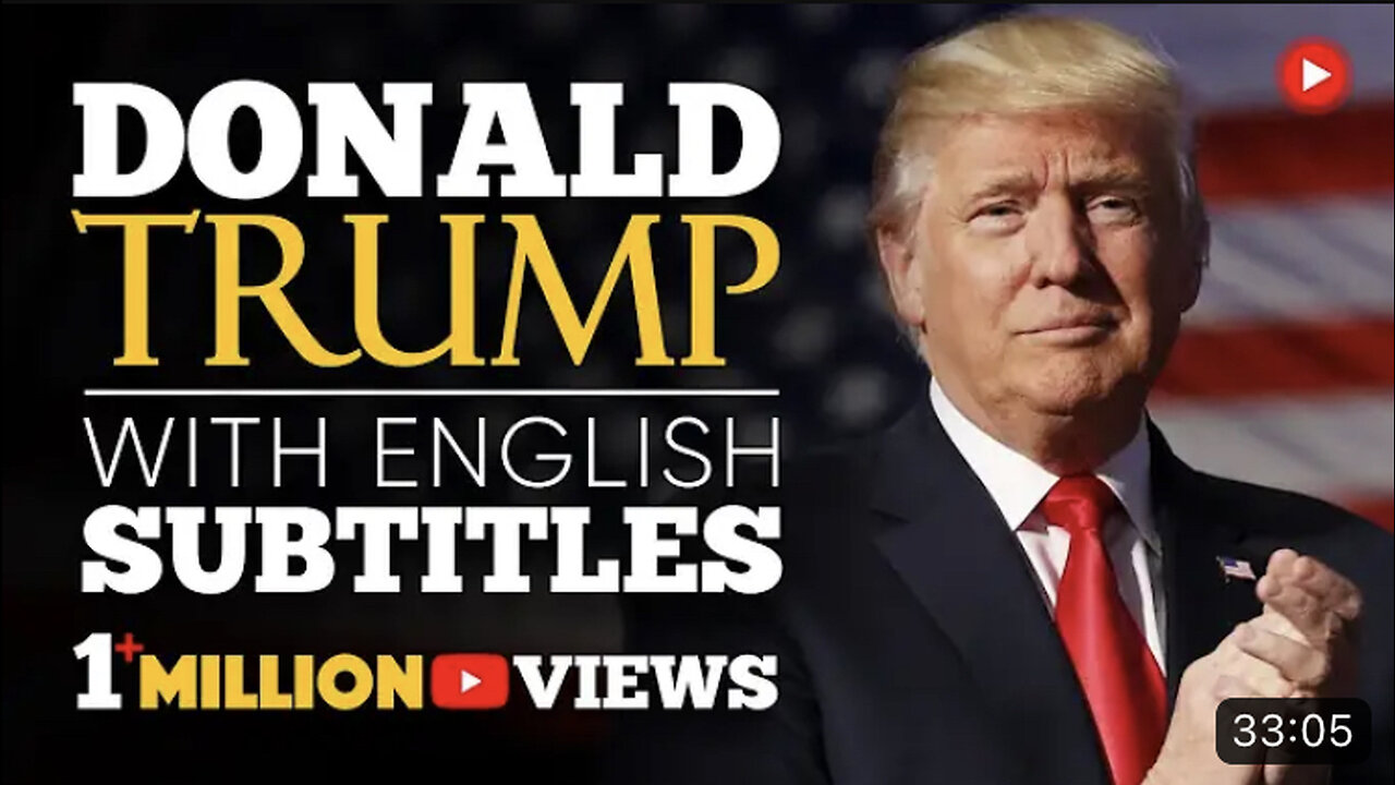 ENGLISH SPEECH | DONALD TRUMP: Never ever give up( English Subtitle)