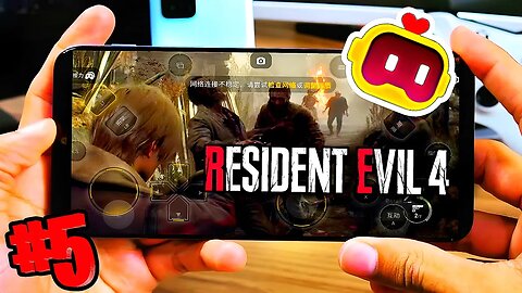 RESIDENT EVIL 4 REMAKE seguimos jogando no celular Android via Frango Games 📱🎮