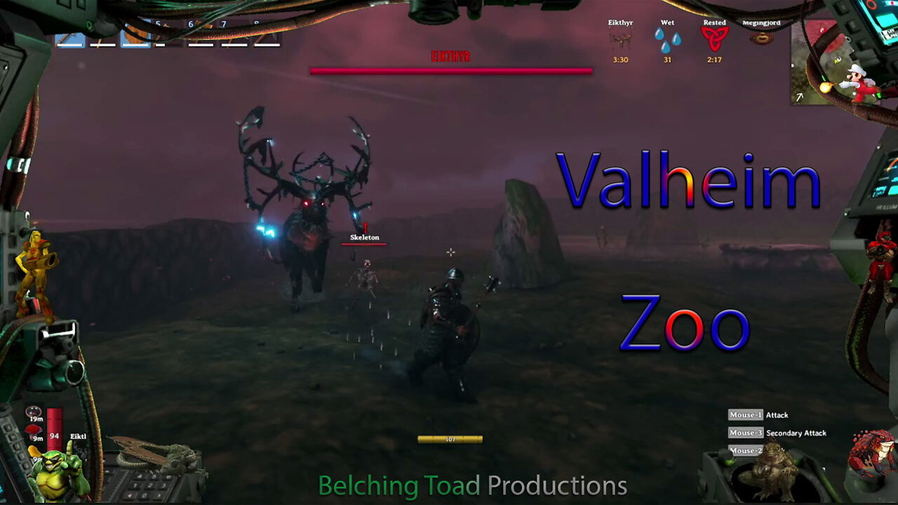 VALHEIM: (Adding more pets to my Valheim [EIKTHYR ZOO] - character Belchergirl )