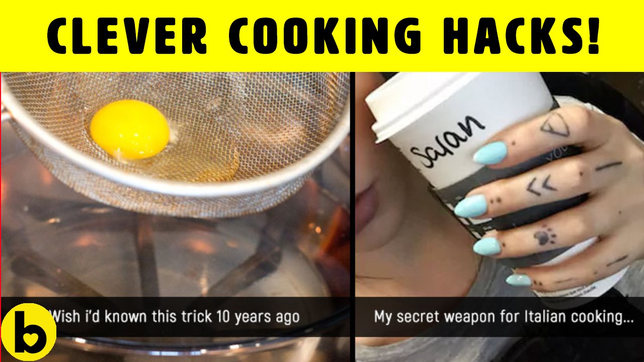 Clever Hacks To Make Cooking Way Easier