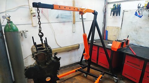 Making workshop crane DIY