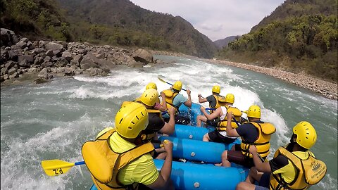 Epic White Water Rafting Adventure in Ganga at Rishikesh.