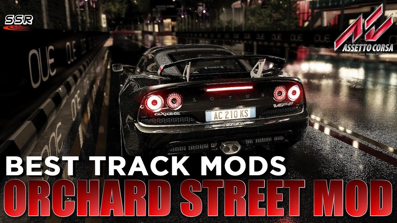 BEST Track Mods Orchard Road Street Circuit (Singapore) Assetto Corsa | Download Link