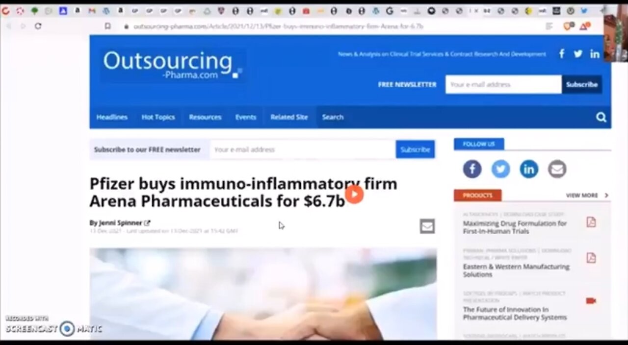 ⚫V575. 🚨CAUGHT🚨Pfizer "Tremendous Opportunities for New Diseases" Pfizer CEO