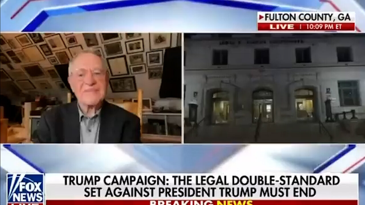Alan Dershowitz exposes Democrats' REAL goal in indicting Trump