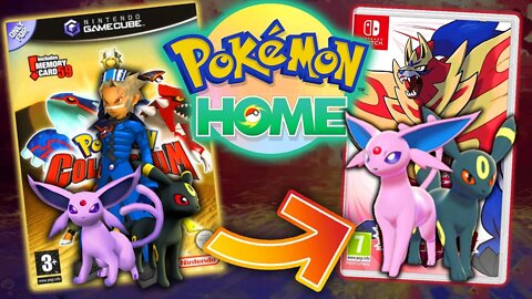 📱🎮 ¡VIAJE en el TIEMPO POKÉMON! ¡QUAGSIRE de POKÉMON COLOSSEUM a POKÉMON ESCUDO con POKÉMON HOME!