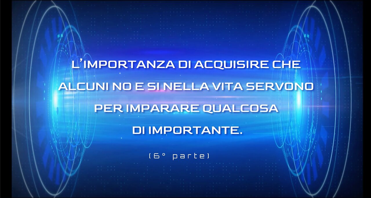 37° incontro: I no che aiutano a crescere (6° parte).