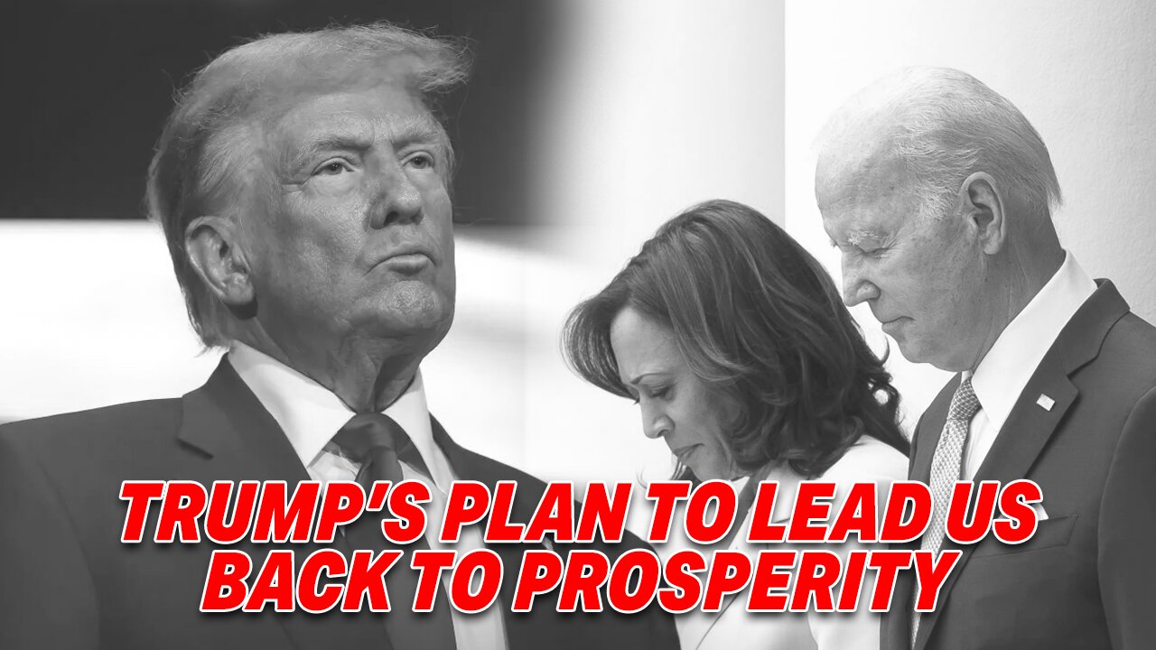 ECONOMIC BOMBSHELL: FORMER BLACKROCK MANAGER'S FORECAST-- TRUMP'S PLAN TO LEAD US BACK TO PROSPERITY