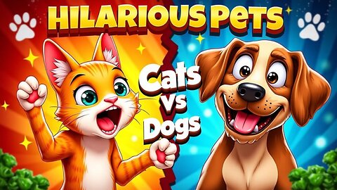 Funny Dog And Cat Video