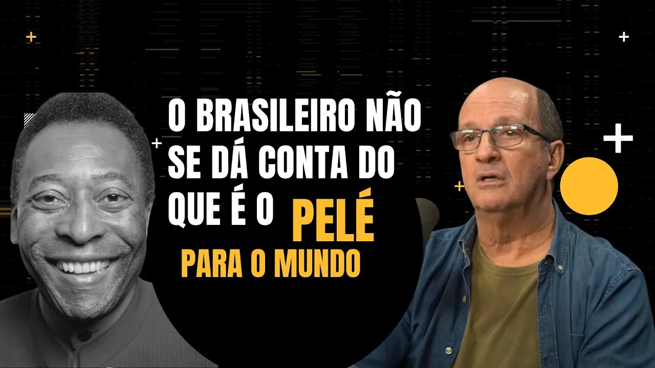 O Brasileiro não se dá conta do que é o Pelé para o Mundo - Marcos Uchôa - Flow.