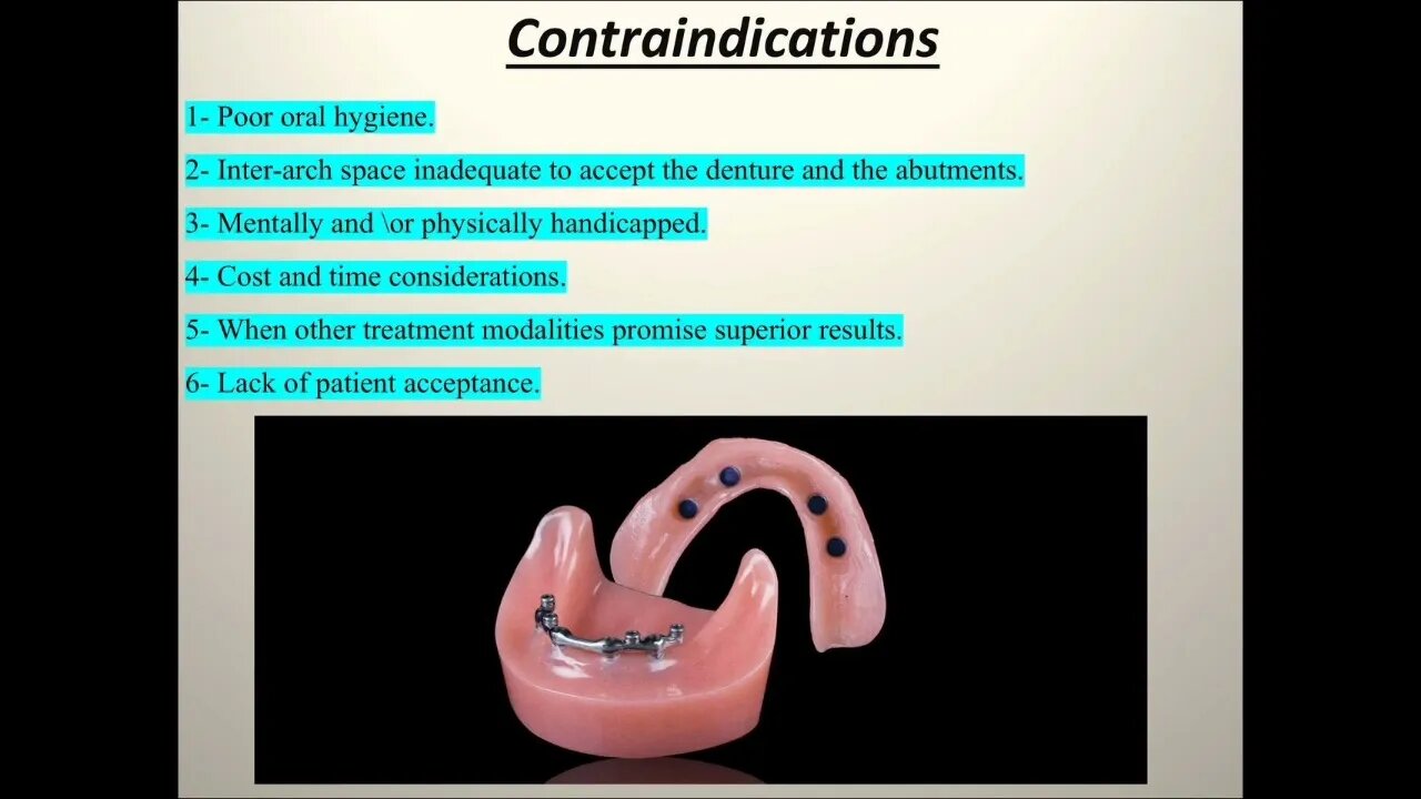 Prosthodontics L10 (Overdenture)