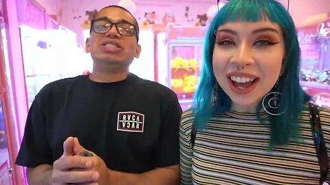 I Went to all Pink ONLY Arcade for 24 HOURS!!-@Lyssy Noel *Reuploaded*