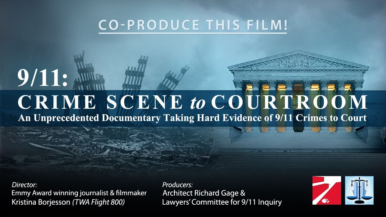 "9/11: Crime Scene to Courtroom" Introduction. (9/11CON is a Benefit for this film series!)