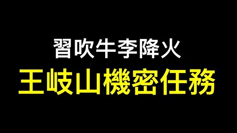 王岐山訪韓帶任務,布林肯定調中美關係！李克強十萬人大會未提一尊什麼信號？習近平吹牛李克強降火……
