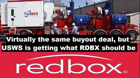 $rdbx holding pattern $usws in a very similar deal as Redbox $rev ripping again