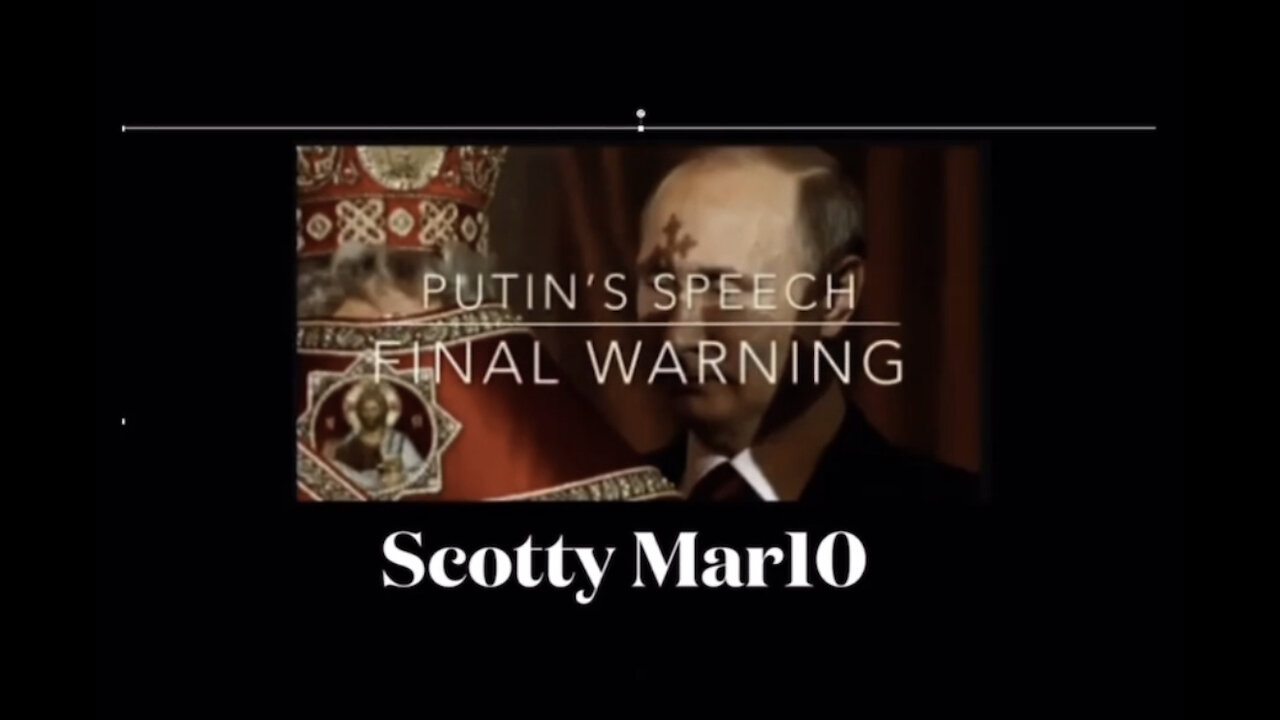 Putins speech to America and Europe